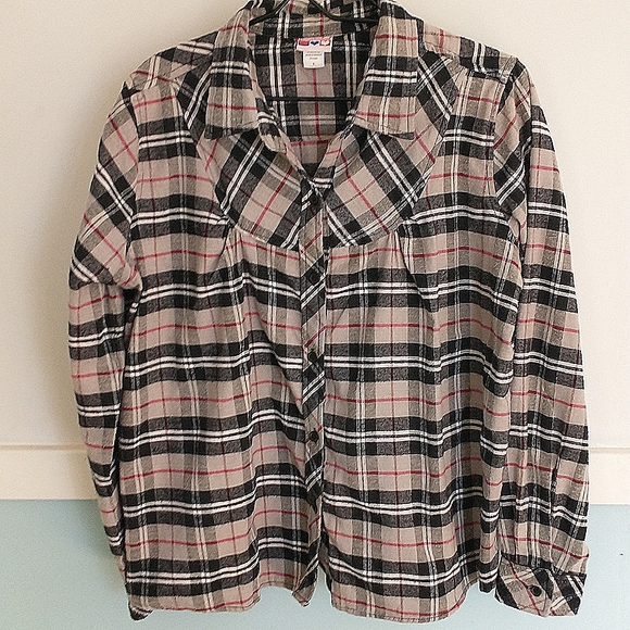 L Women's Flannel Shirt - Picture 1 of 5